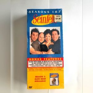 Seinfeld Seasons 1 & 2 DVD Sealed